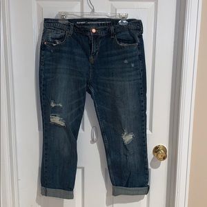 Old Navy Boyfriend Crop jeans